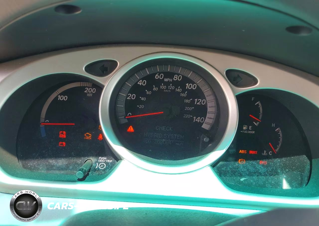 2007 Toyota Highlander Hybrid VIN:JTEEW21A270035877 - 9