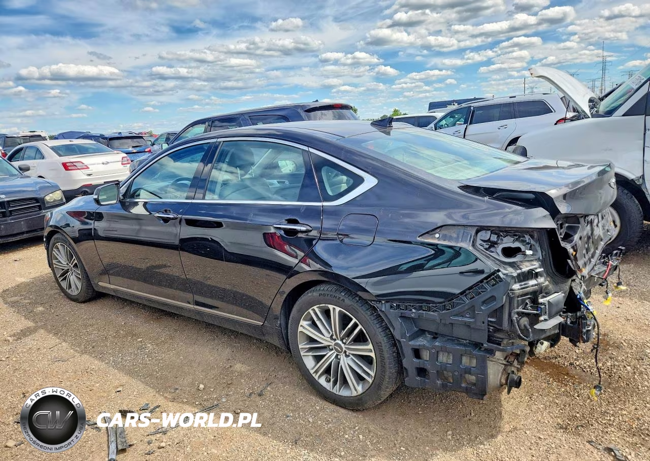 2018 Genesis G80 3.8 VIN:KMHGN4JE3JU249965 - 2
