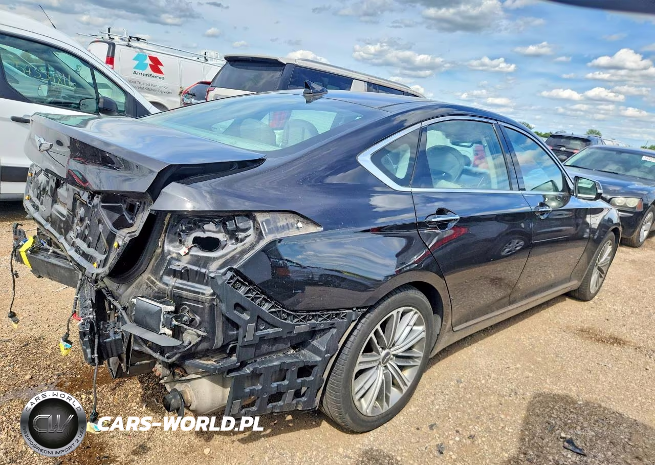 2018 Genesis G80 3.8 VIN:KMHGN4JE3JU249965 - 3