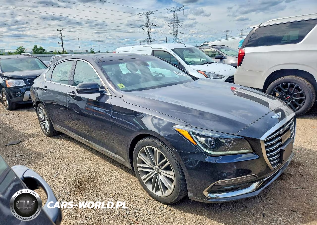2018 Genesis G80 3.8 VIN:KMHGN4JE3JU249965 - 4