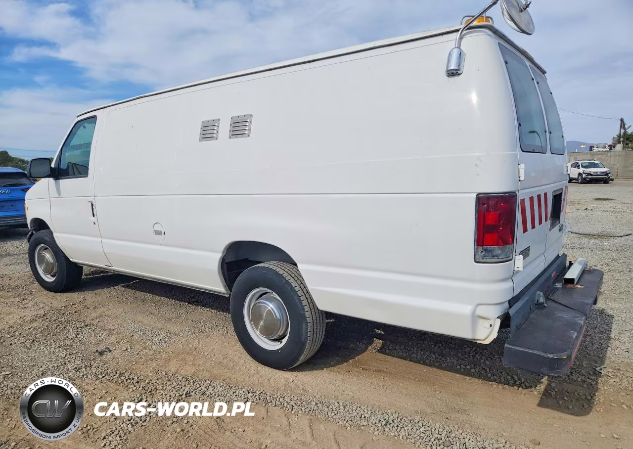 2002 Ford E350 Delivery Van VIN:1FTSS34S62HB25623 - 2