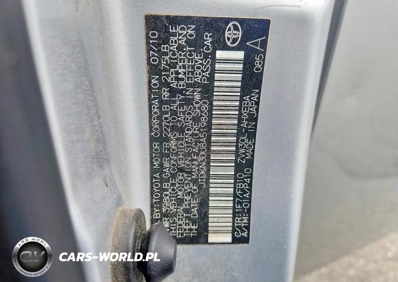 2010 Toyota Prius Ii VIN:JTDKN3DU8A5198680 - 13