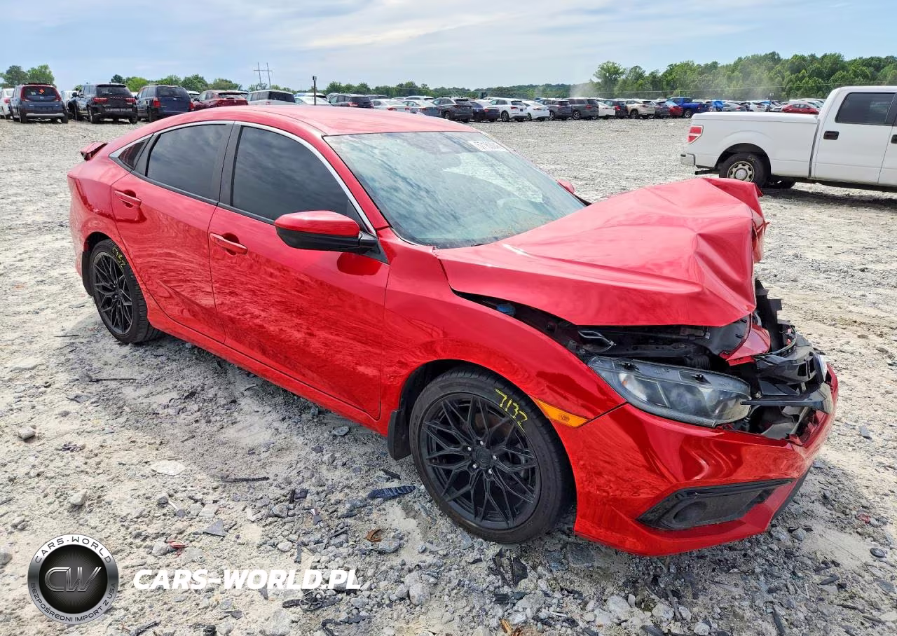 2021 Honda Civic Sport VIN:2HGFC2F84MH552372 - 4