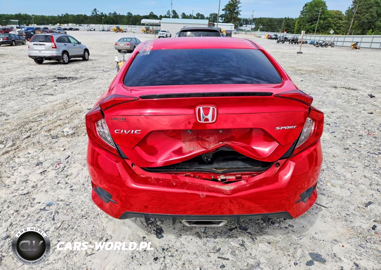 2021 Honda Civic Sport VIN:2HGFC2F84MH552372 - 6