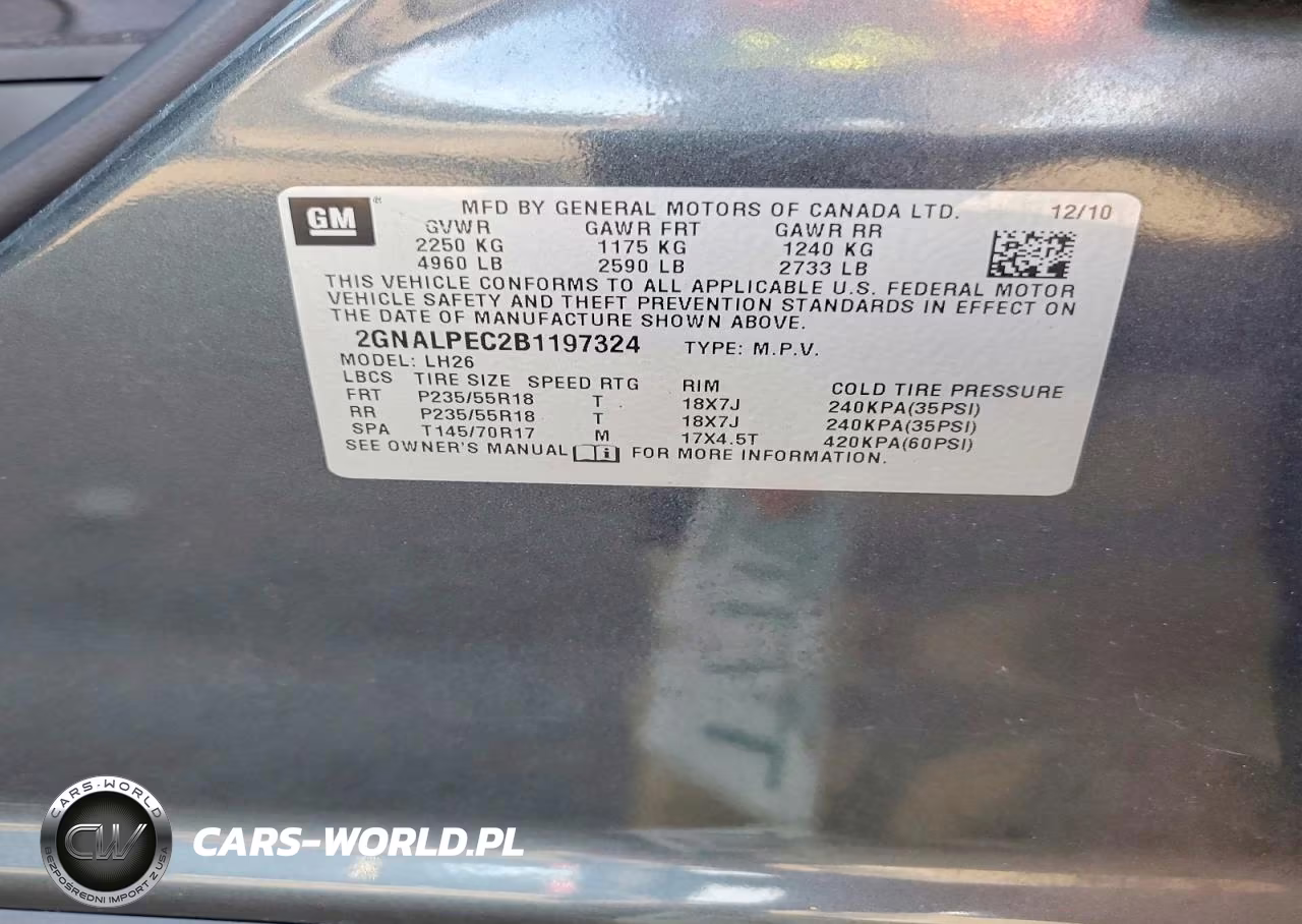 2011 Chevrolet Equinox Lt VIN:2GNALPEC2B1197324 - 14