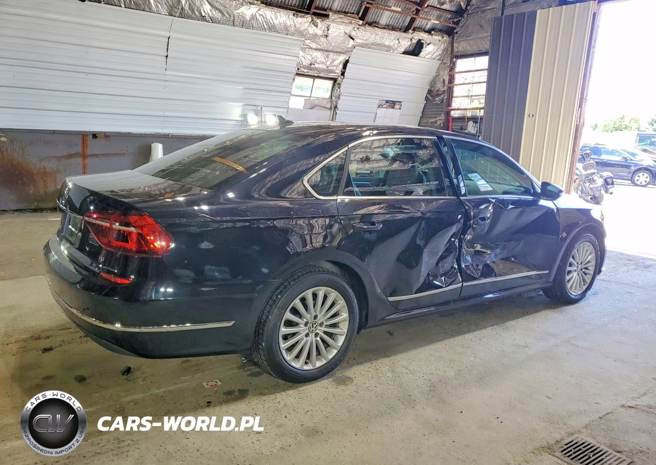 2017 Volkswagen Passat Se VIN:1VWBT7A38HC040013 - 3