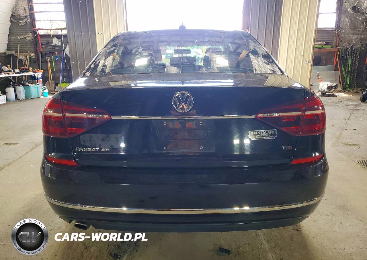 2017 Volkswagen Passat Se VIN:1VWBT7A38HC040013 - 6