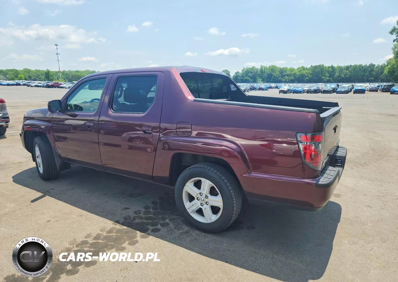 2012 Honda Ridgeline Rtl VIN:5FPYK1F55CB454179 - 2
