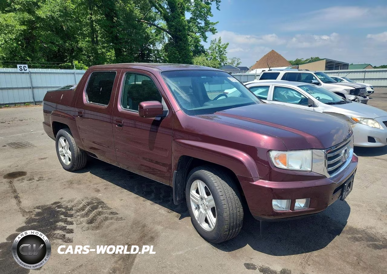 2012 Honda Ridgeline Rtl VIN:5FPYK1F55CB454179 - 4