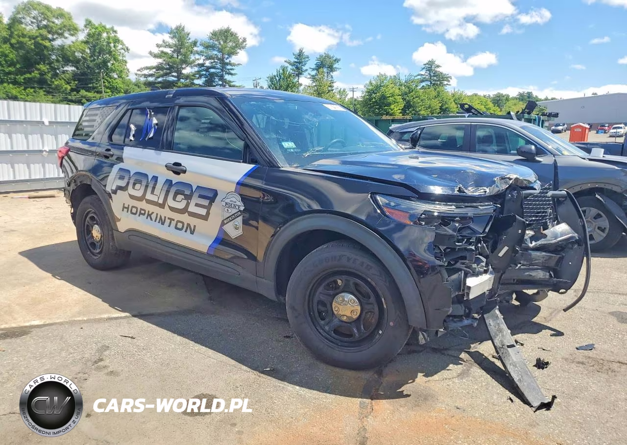 2021 Ford Explorer Police Interceptor VIN:1FM5K8AW4MNA17101 - 4