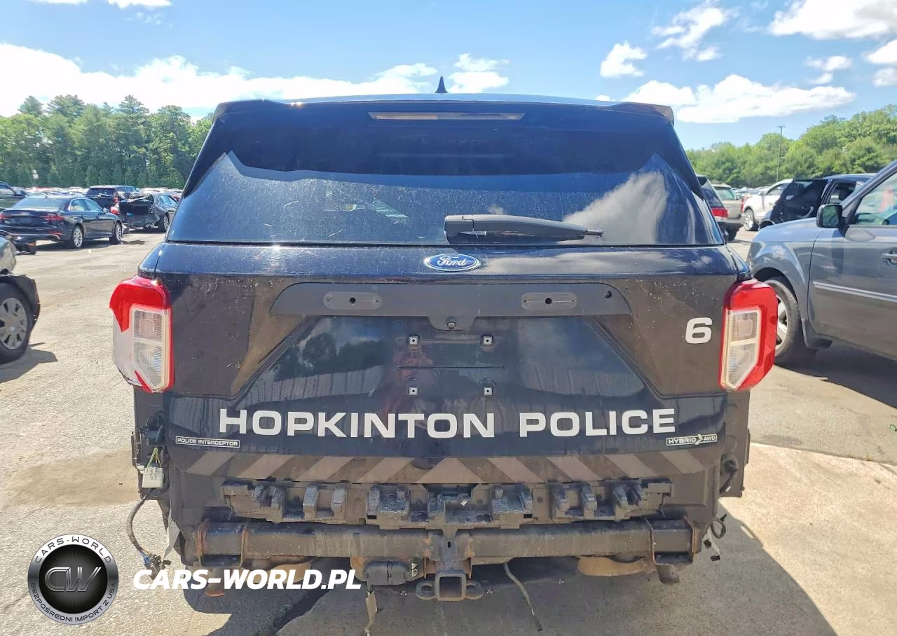 2021 Ford Explorer Police Interceptor VIN:1FM5K8AW4MNA17101 - 6