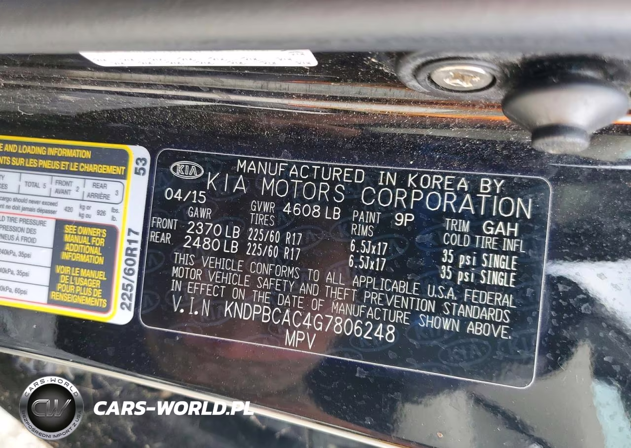 2016 Kia Sportage Lx VIN:KNDPBCAC4G7806248 - 13