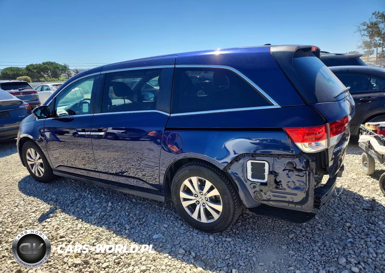 2015 Honda Odyssey Exl VIN:5FNRL5H63FB112385 - 2
