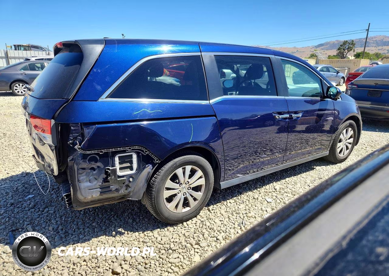 2015 Honda Odyssey Exl VIN:5FNRL5H63FB112385 - 3