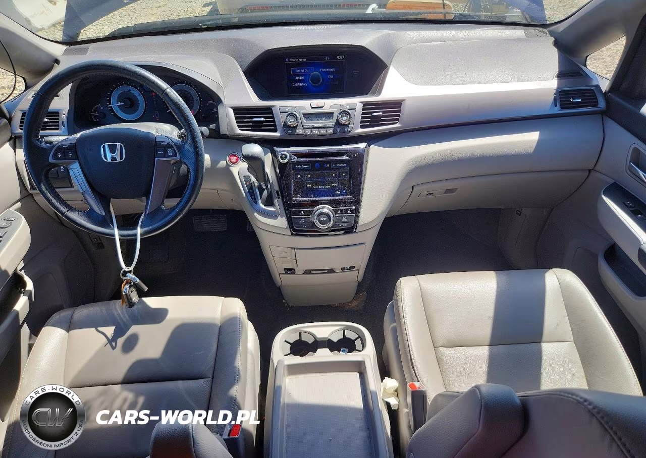 2015 Honda Odyssey Exl VIN:5FNRL5H63FB112385 - 8