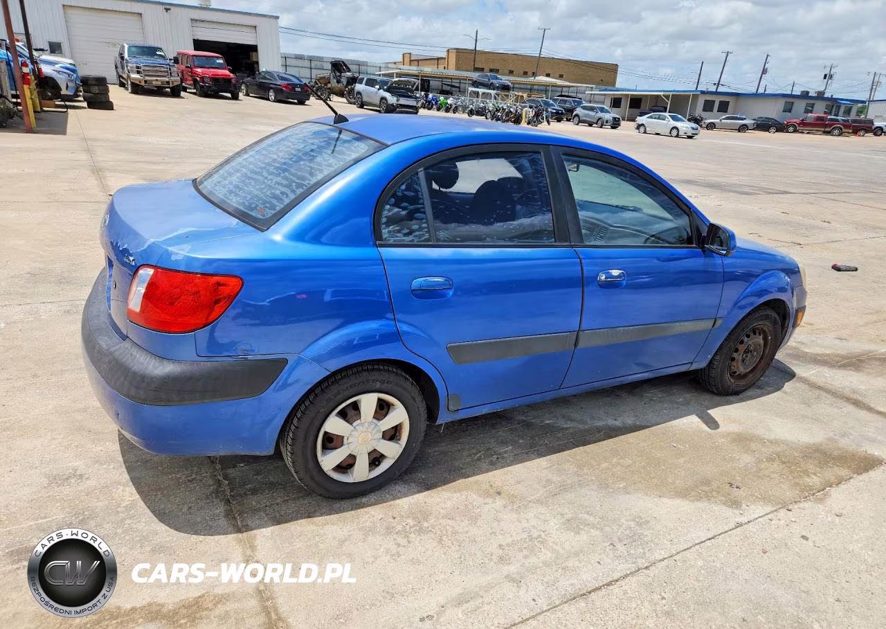 2006 Kia Rio Lx Automatic VIN:KNADE123X66121864 - 3