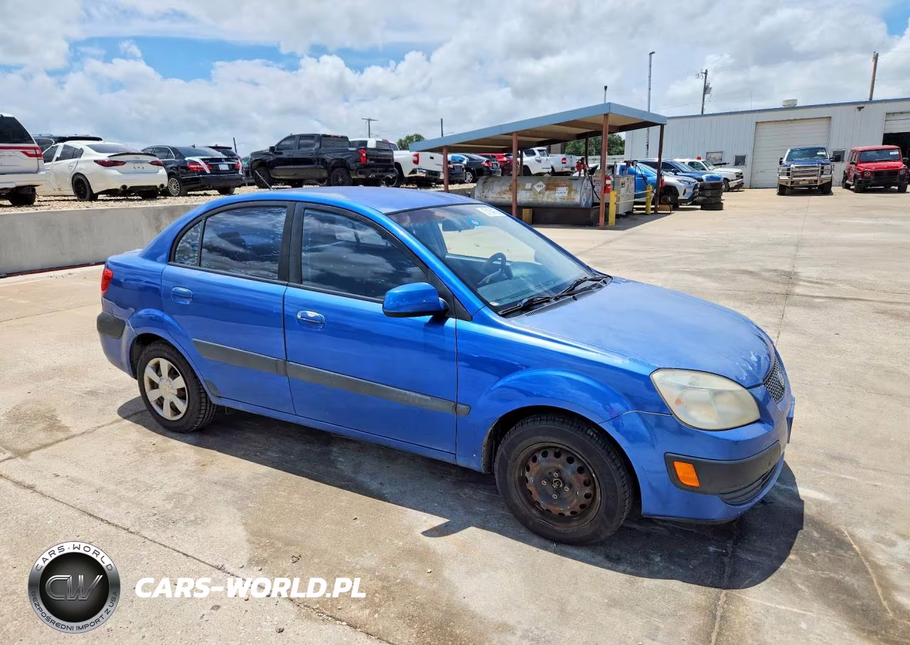 2006 Kia Rio Lx Automatic VIN:KNADE123X66121864 - 4