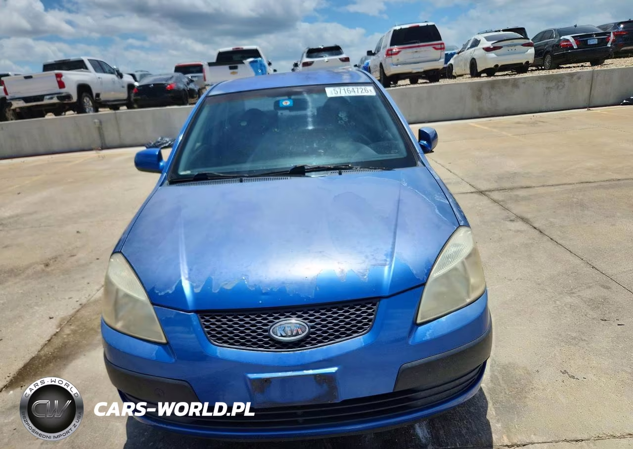 2006 Kia Rio Lx Automatic VIN:KNADE123X66121864 - 5