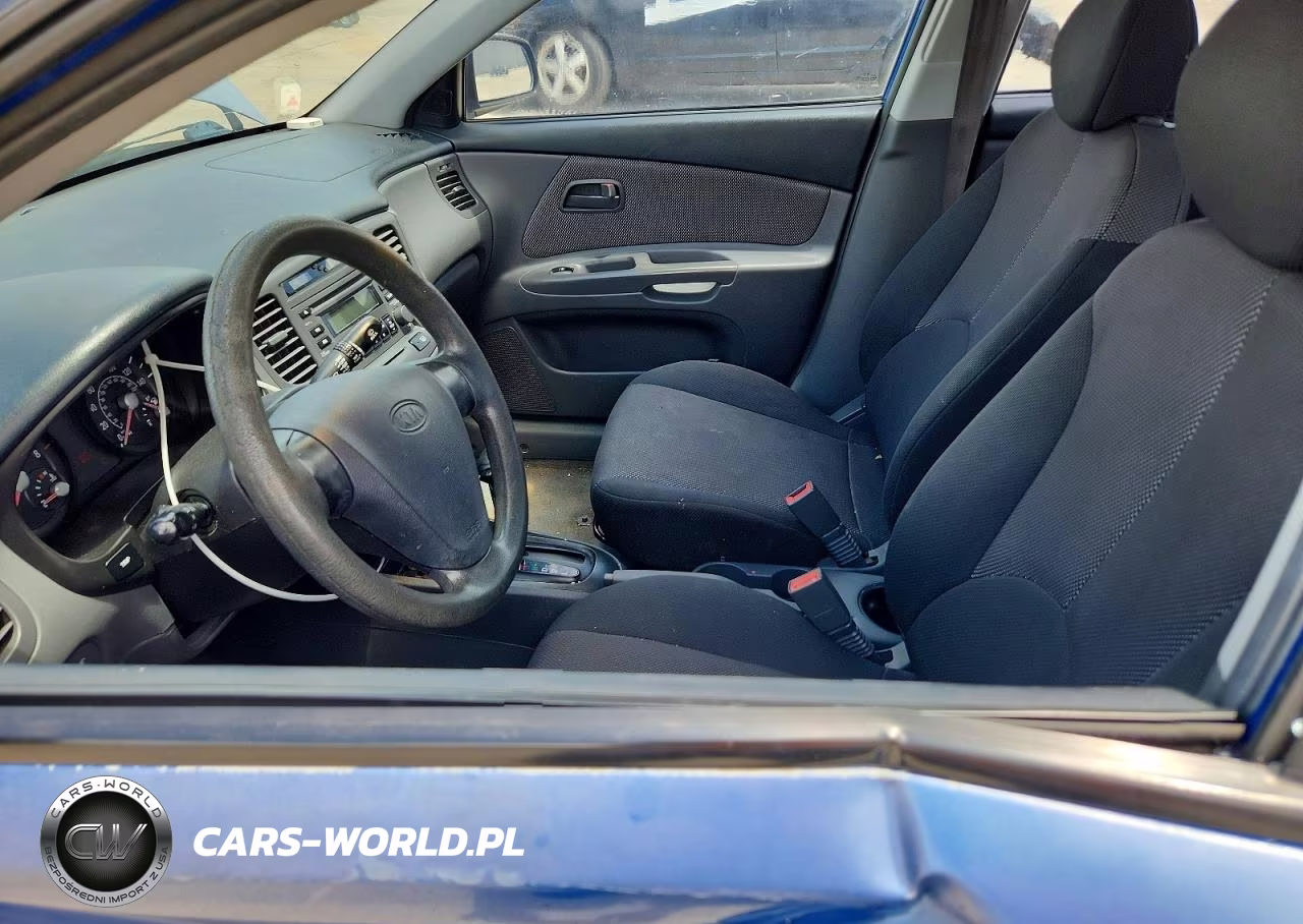 2006 Kia Rio Lx Automatic VIN:KNADE123X66121864 - 7