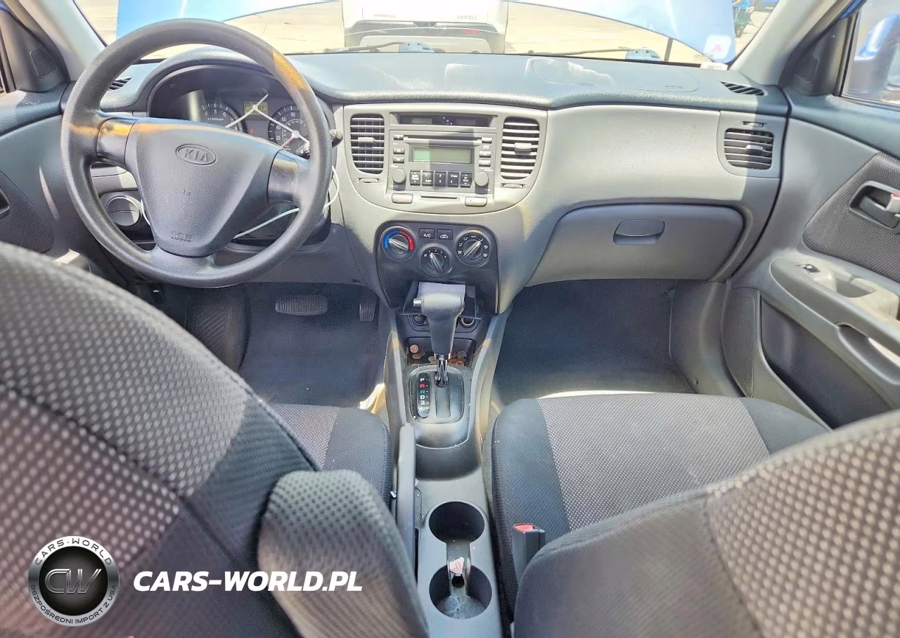 2006 Kia Rio Lx Automatic VIN:KNADE123X66121864 - 8