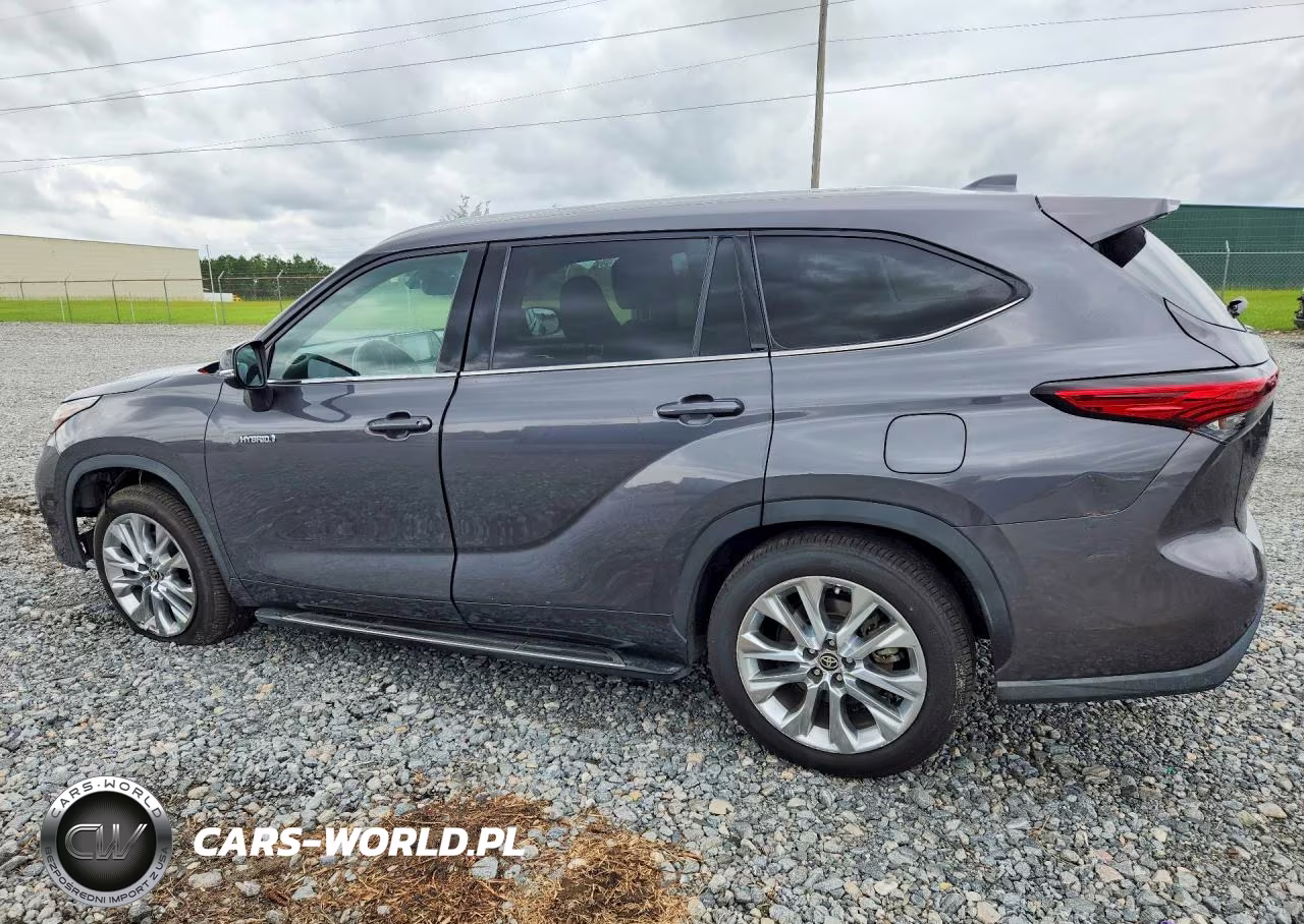 2021 Toyota Highlander Hybrid Limited VIN:5TDYARAHXMS006660 - 2
