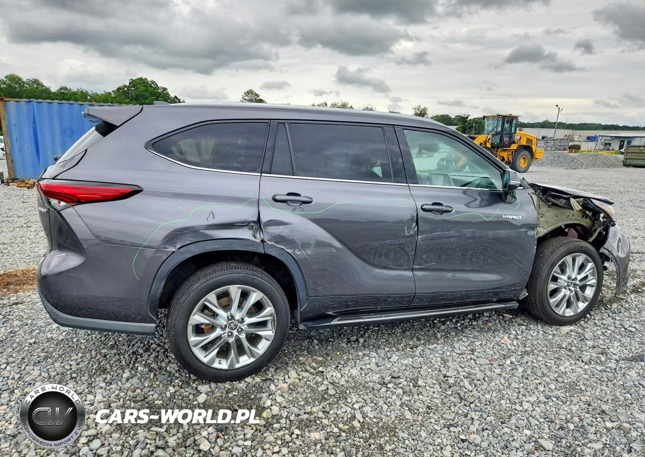 2021 Toyota Highlander Hybrid Limited VIN:5TDYARAHXMS006660 - 3