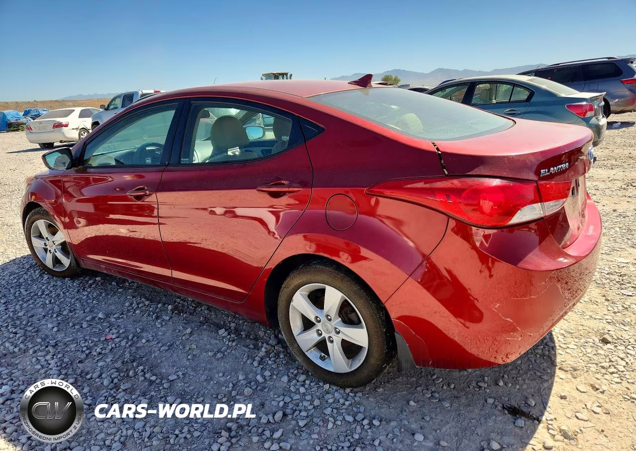 2013 Hyundai Elantra Gls VIN:5NPDH4AE8DH212987 - 2