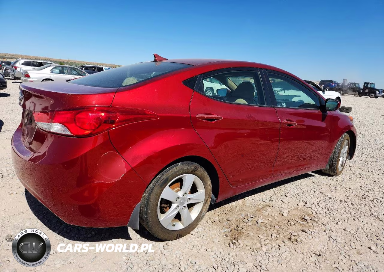 2013 Hyundai Elantra Gls VIN:5NPDH4AE8DH212987 - 3