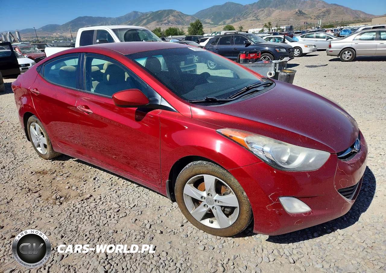 2013 Hyundai Elantra Gls VIN:5NPDH4AE8DH212987 - 4