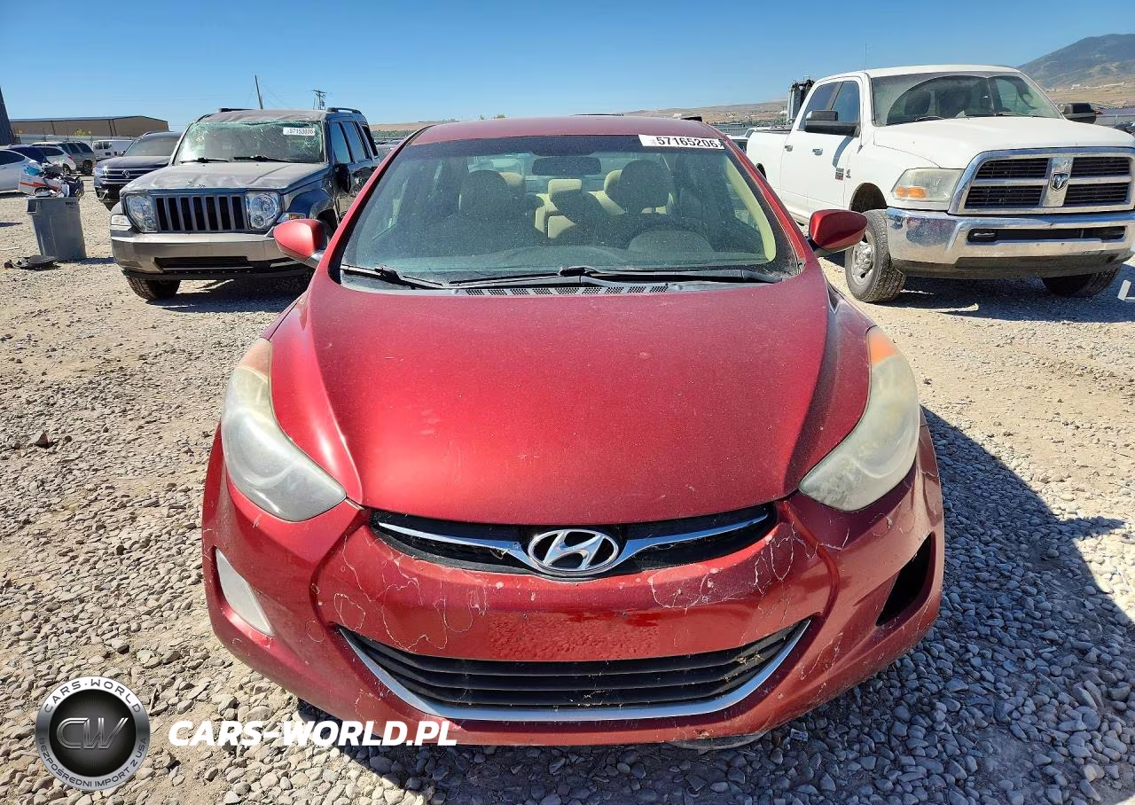 2013 Hyundai Elantra Gls VIN:5NPDH4AE8DH212987 - 5