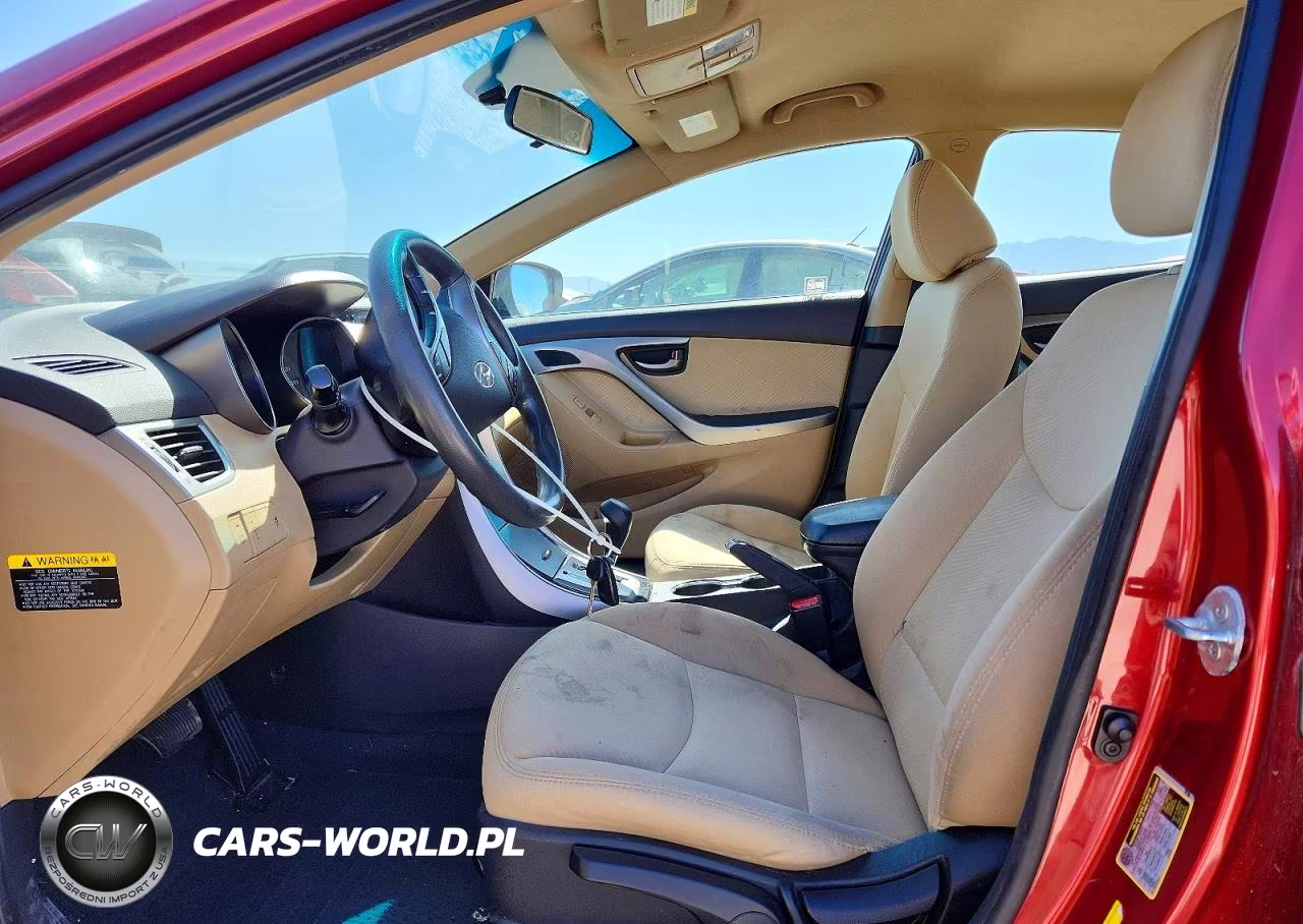 2013 Hyundai Elantra Gls VIN:5NPDH4AE8DH212987 - 7