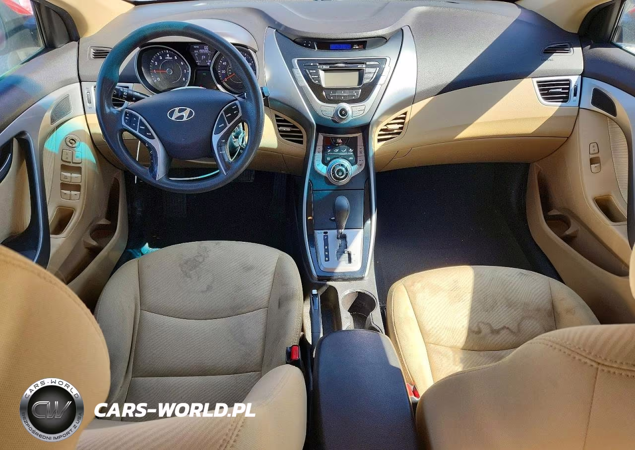 2013 Hyundai Elantra Gls VIN:5NPDH4AE8DH212987 - 8