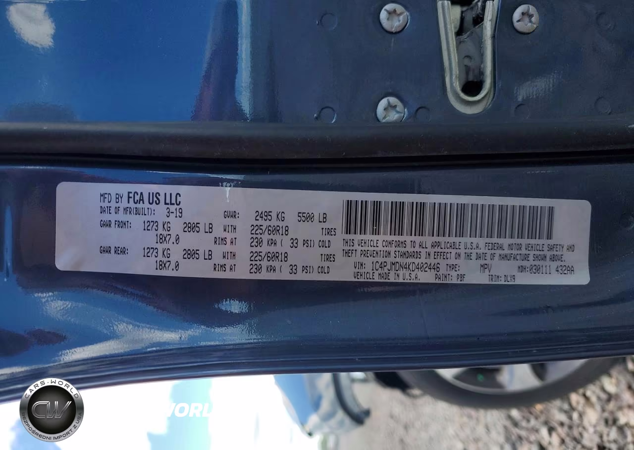 2019 Jeep Cherokee Limited VIN:1C4PJMDN4KD402446 - 14