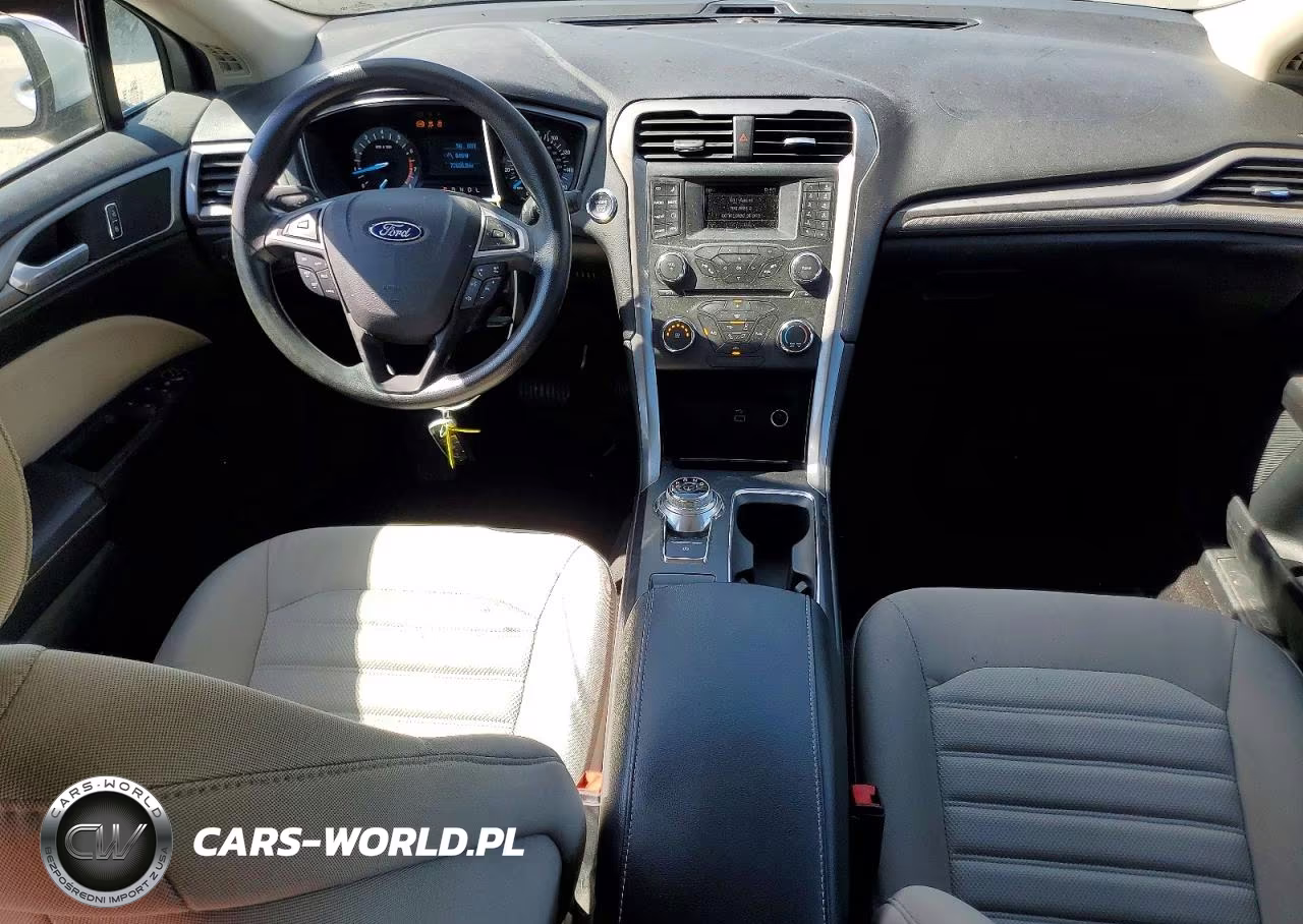 2017 Ford Fusion S VIN:3FA6P0G76HR294000 - 8