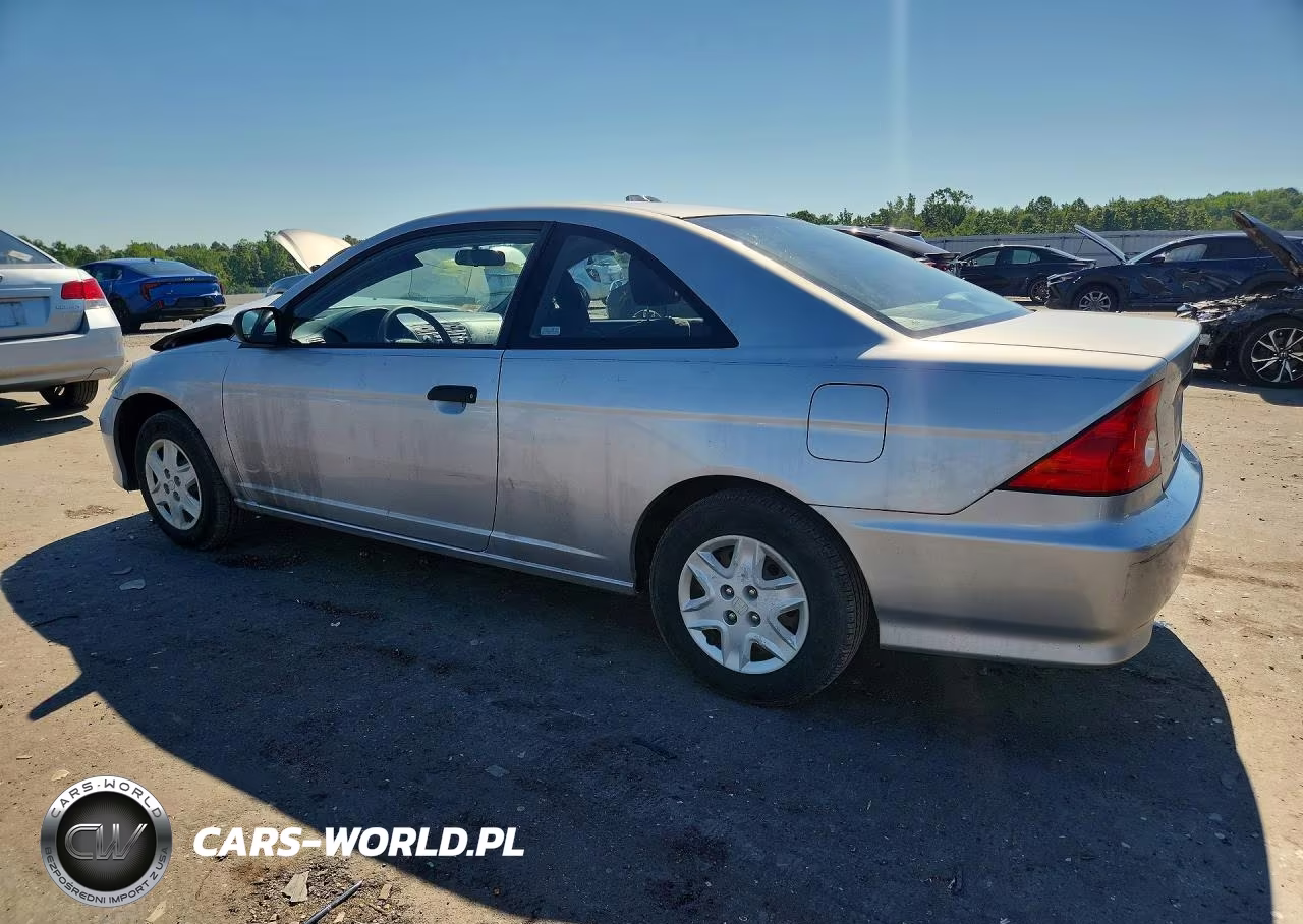 2004 Honda Civic Dx Vp VIN:1HGEM22184L049352 - 2