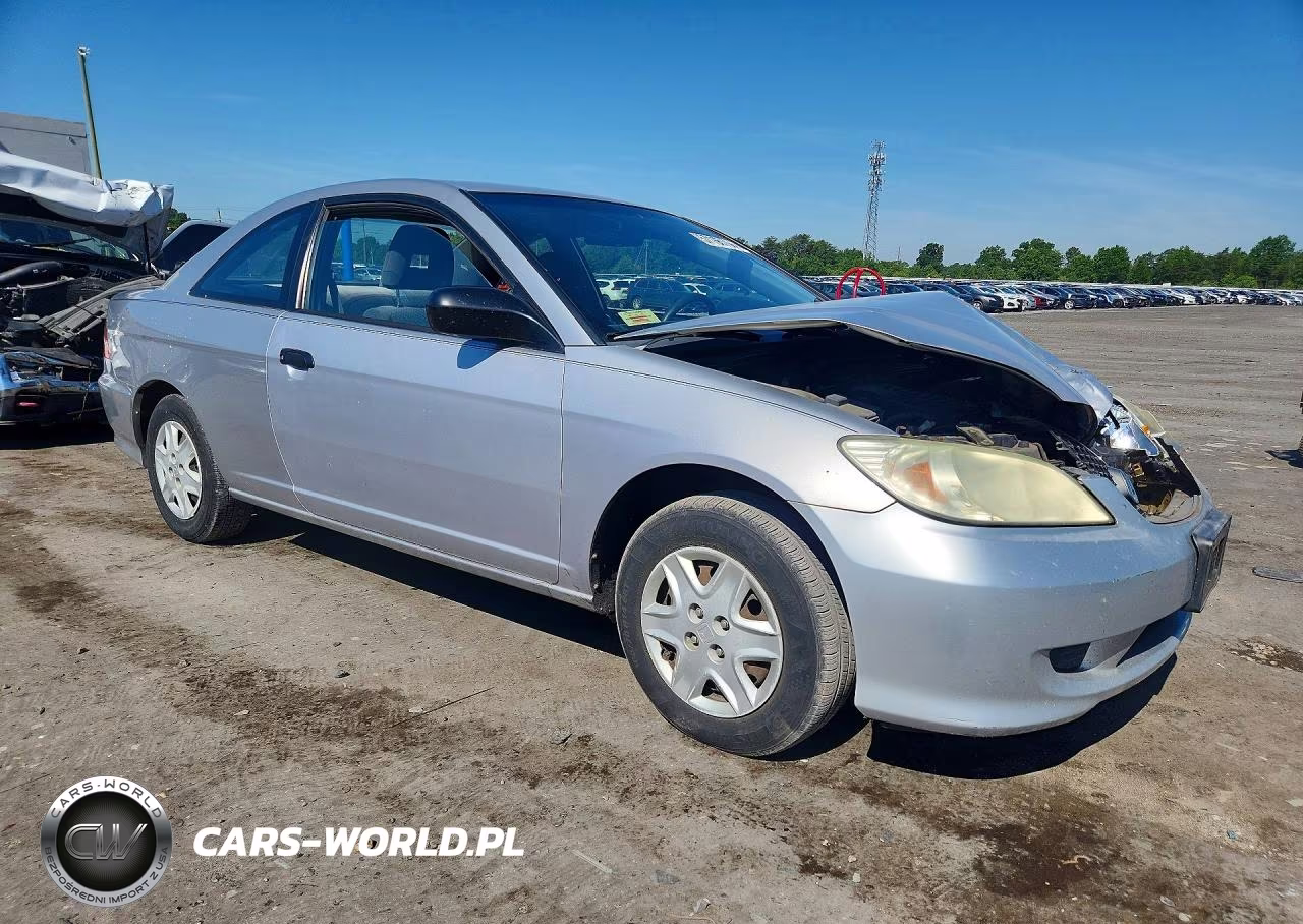 2004 Honda Civic Dx Vp VIN:1HGEM22184L049352 - 4