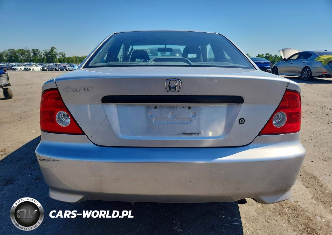 2004 Honda Civic Dx Vp VIN:1HGEM22184L049352 - 6