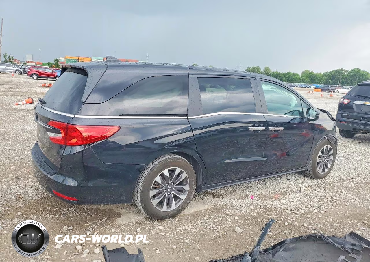 2024 Honda Odyssey Exl VIN:5FNRL6H69RB053322 - 3