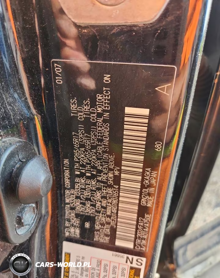 2007 Toyota 4Runner Sr5 VIN:JTEZU14R078076514 - 14