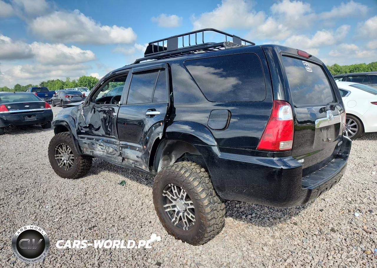 2007 Toyota 4Runner Sr5 VIN:JTEZU14R078076514 - 2