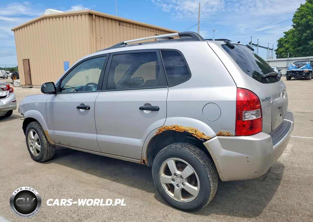 2005 Hyundai Tucson Gl VIN:KM8JM12B65U092580 - 2