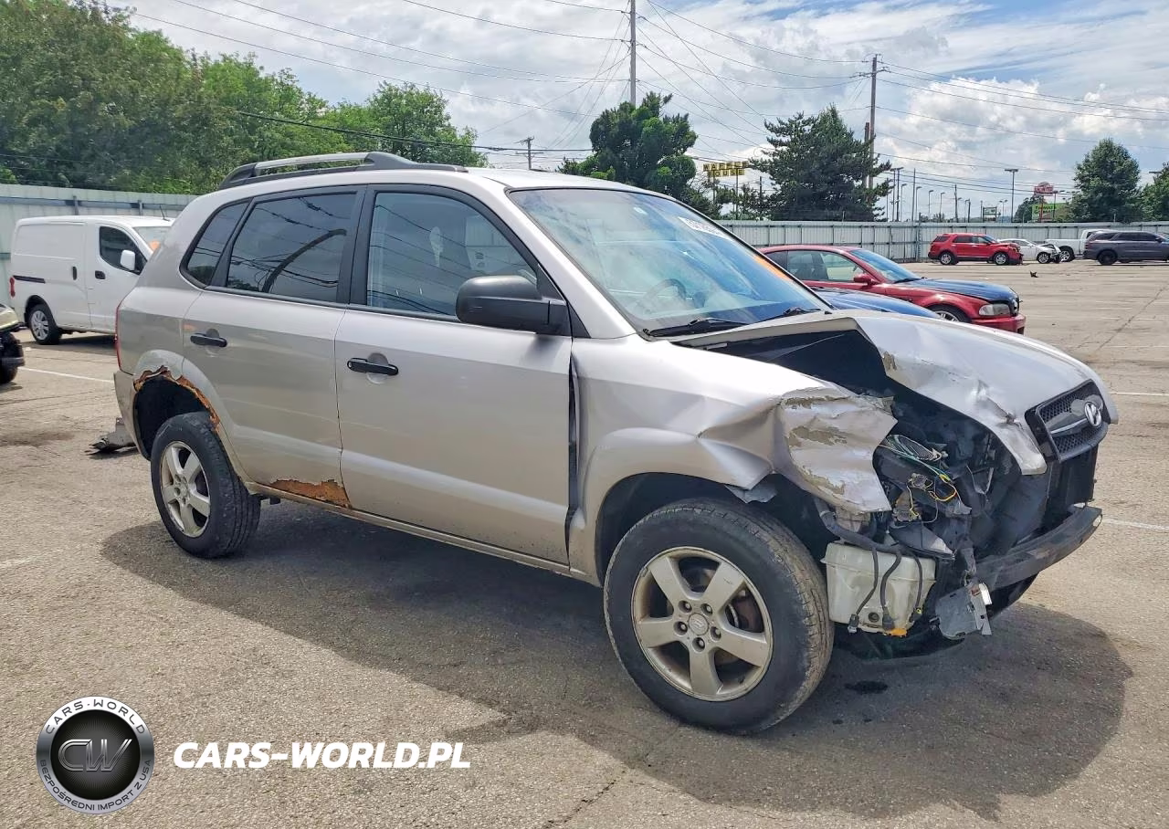2005 Hyundai Tucson Gl VIN:KM8JM12B65U092580 - 4