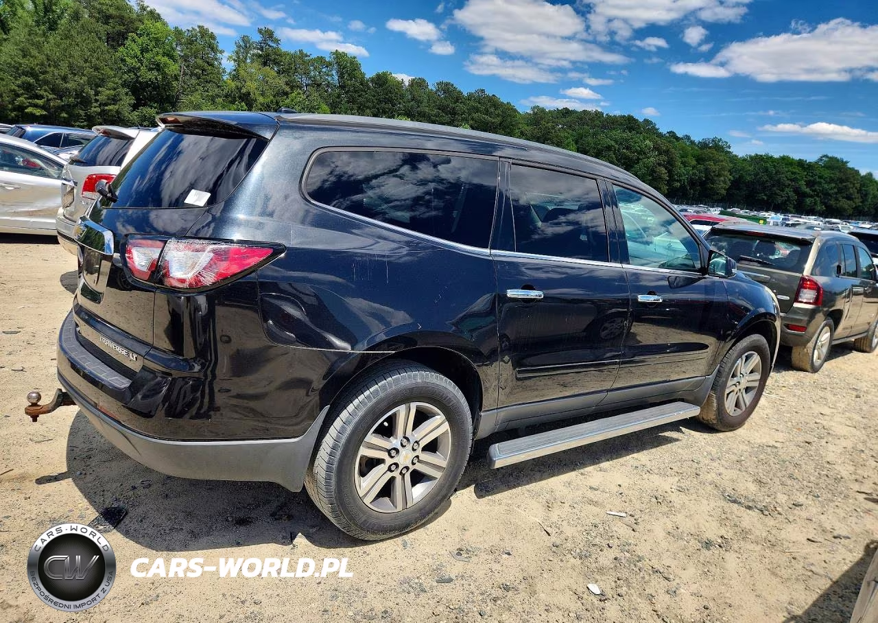 2015 Chevrolet Traverse Lt VIN:1GNKRGKD3FJ109246 - 3