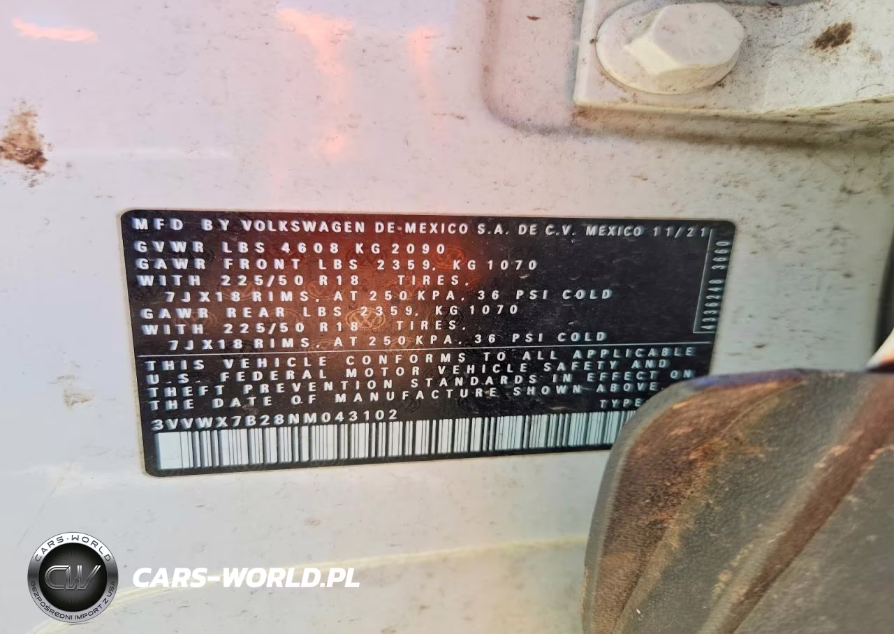 2022 Volkswagen Taos Se VIN:3VVWX7B28NM043102 - 13