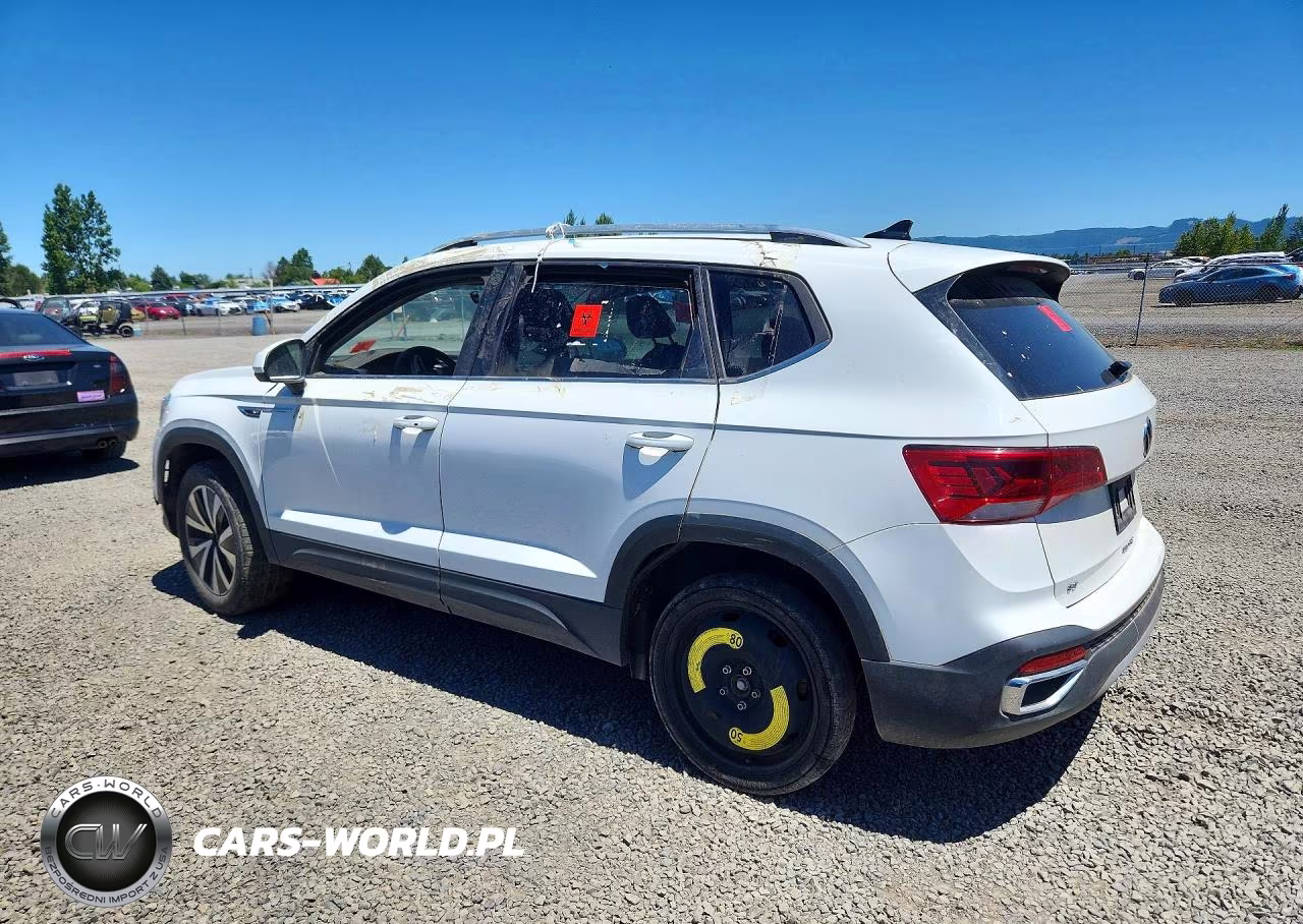 2022 Volkswagen Taos Se VIN:3VVWX7B28NM043102 - 2