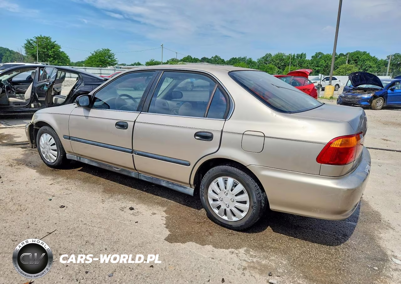 2000 Honda Civic Lx VIN:2HGEJ6676YH599800 - 2