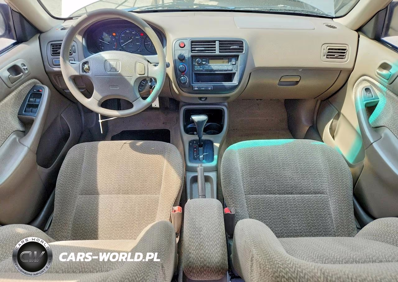 2000 Honda Civic Lx VIN:2HGEJ6676YH599800 - 8