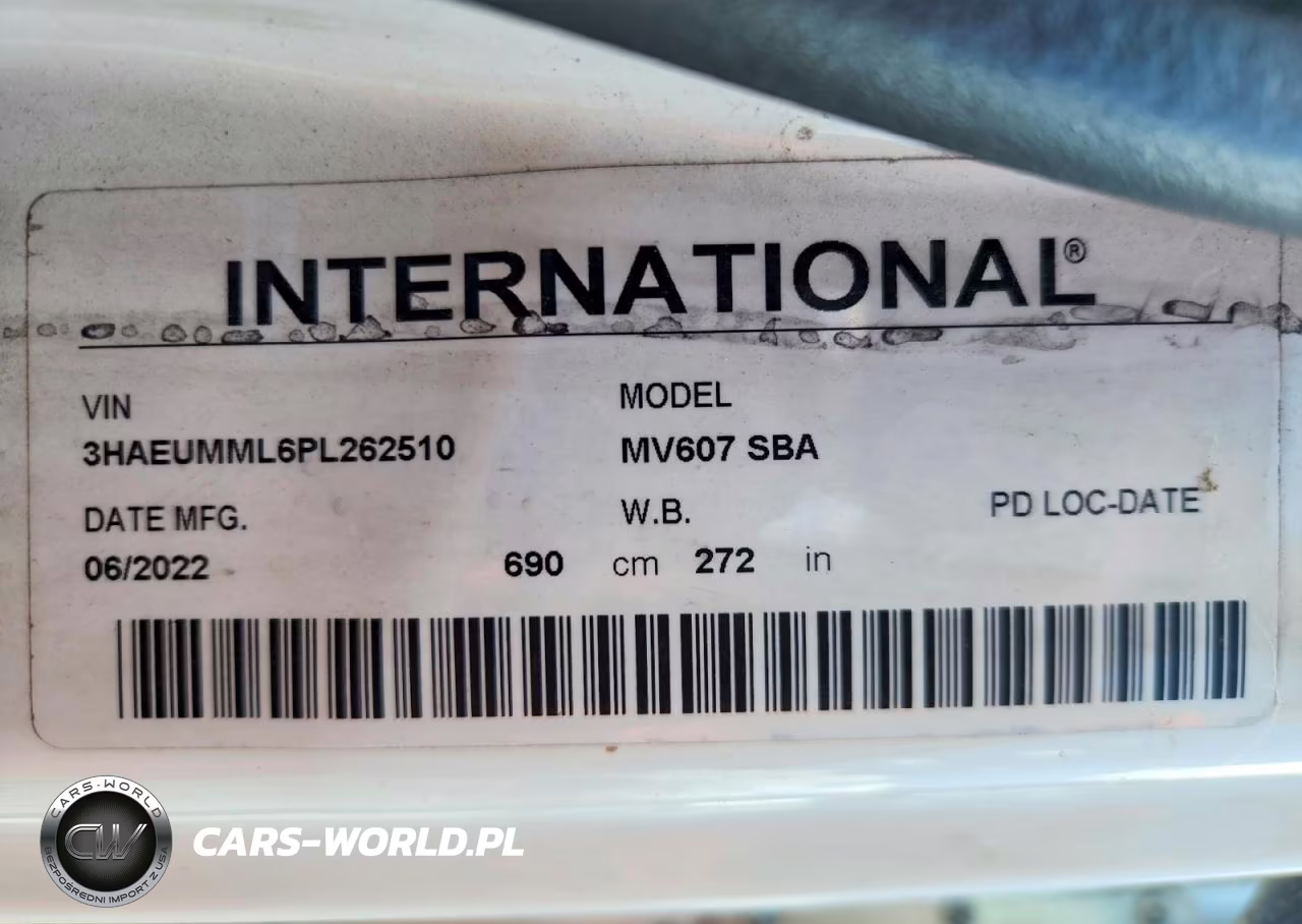2023 International Mv607 - Refrigerated Box Truck VIN:3HAEUMML6PL262510 - 14