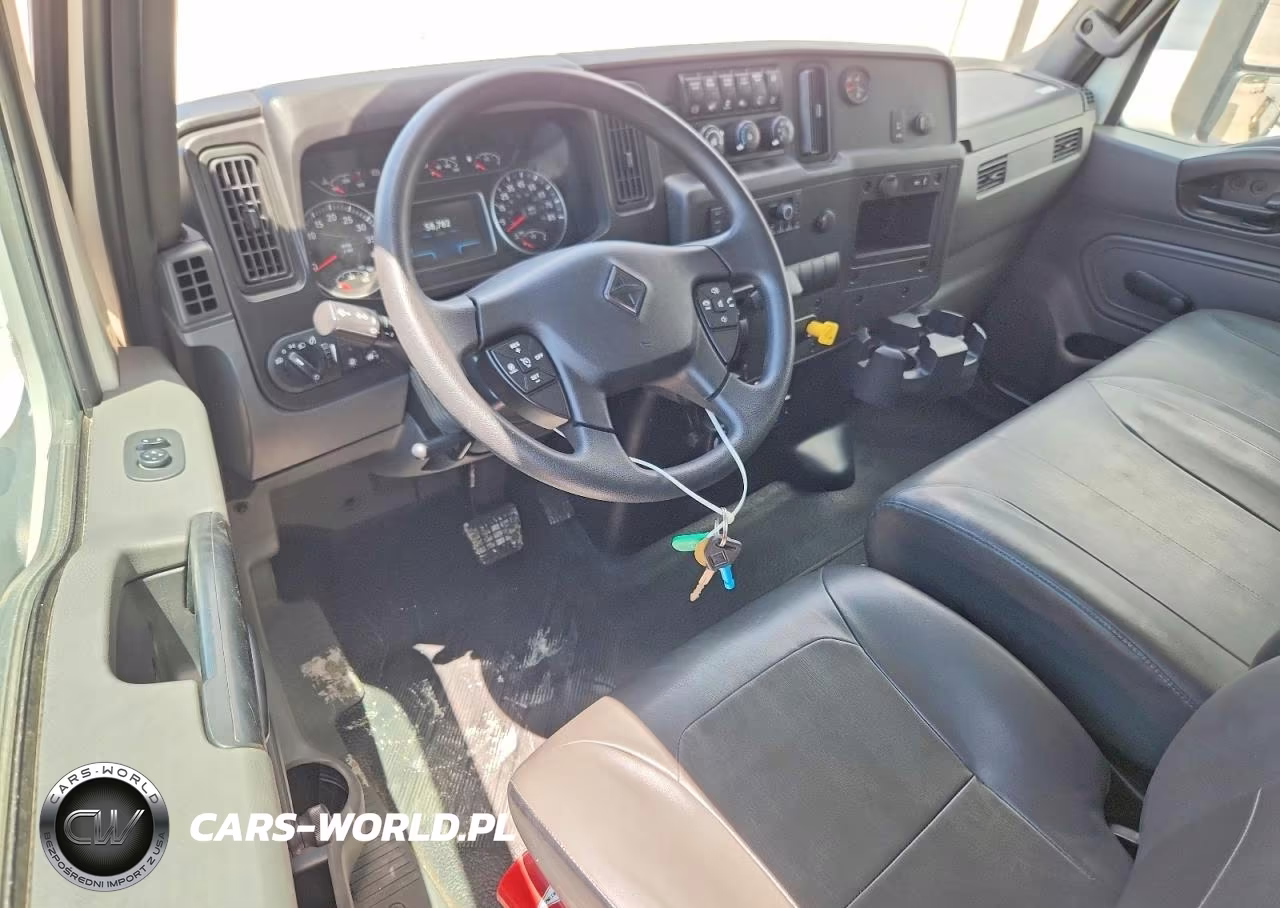 2023 International Mv607 - Refrigerated Box Truck VIN:3HAEUMML6PL262510 - 8