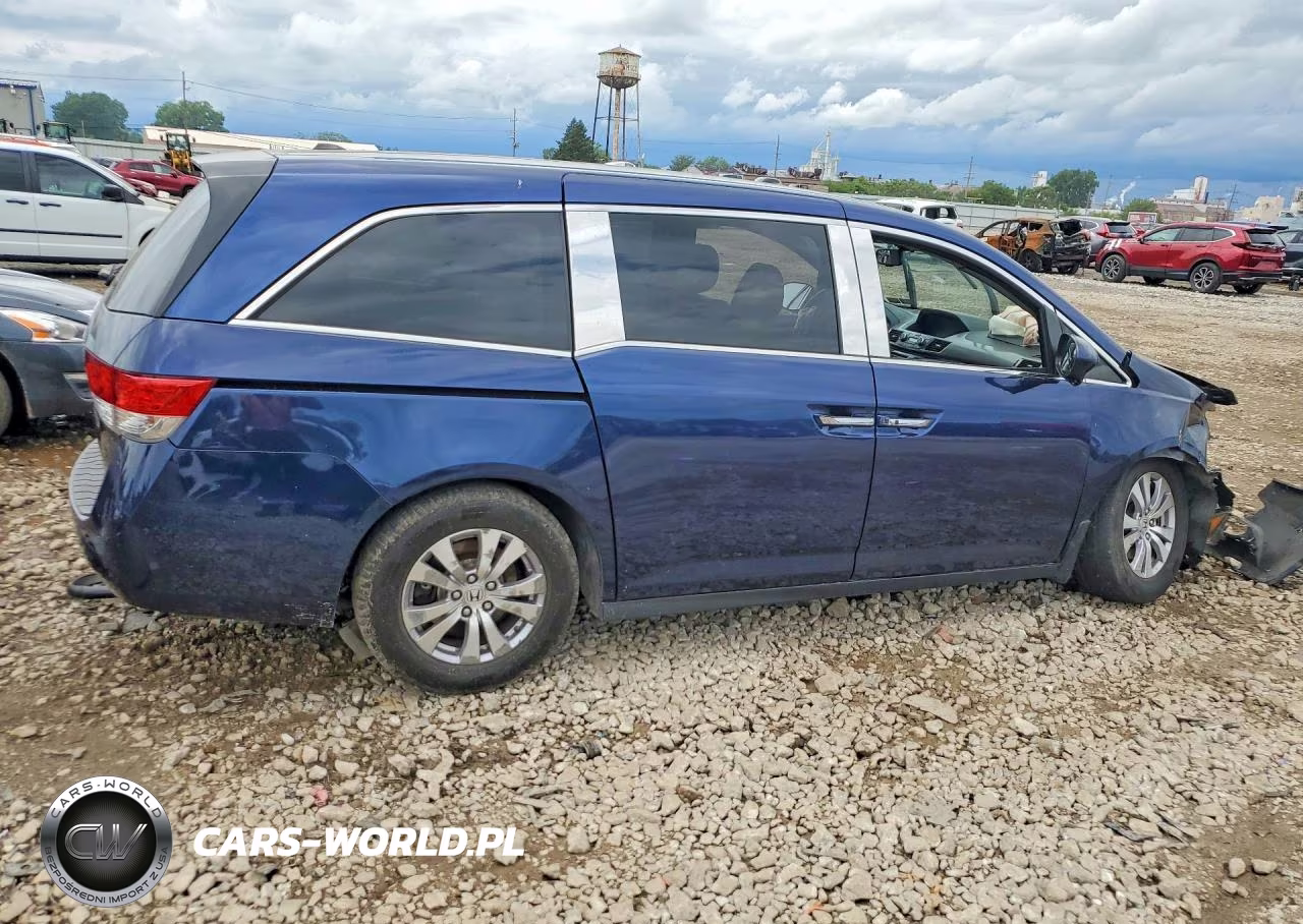 2016 Honda Odyssey Exl VIN:5FNRL5H60GB016019 - 3